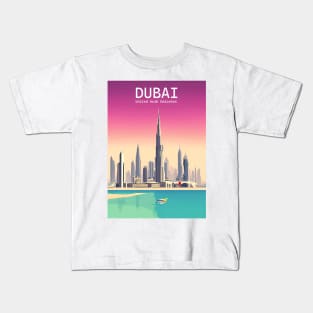 Dubai - United Arab Emirates Kids T-Shirt